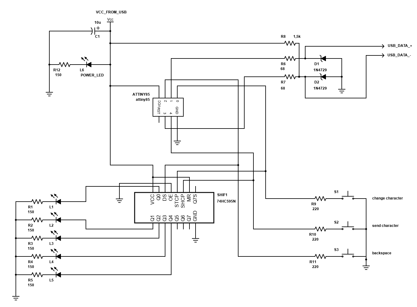 Keyboard And Mouse Diagram