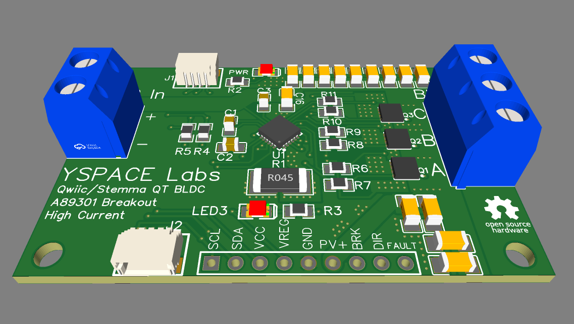 Gallery I2C Controlled FOC Capable BLDC Controller Hackaday Io