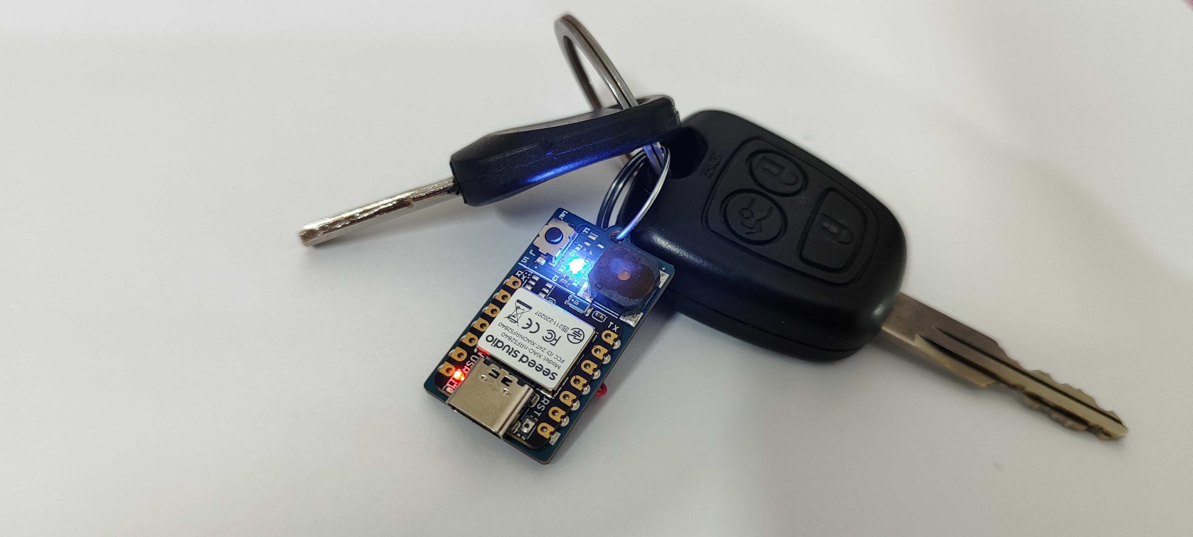 Gallery Key Finder With The Xiao NRF52840 Module Hackaday Io