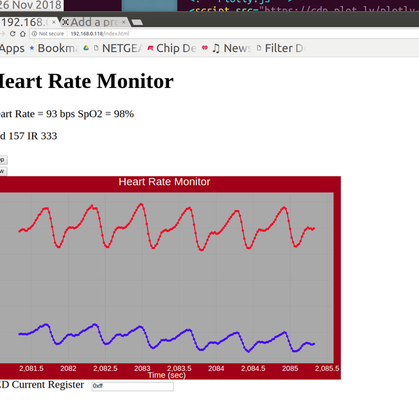 Esp Heart Rate Monitor Hackaday Io