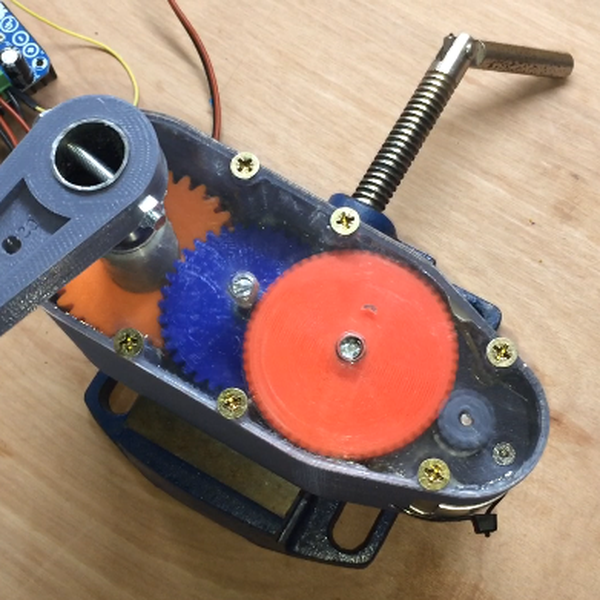 D Printable High Torque Servo Gear Reduction Hackaday Io