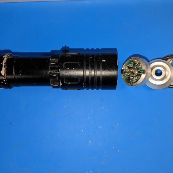 Linear Driver For Diving Flashlight Hackaday Io