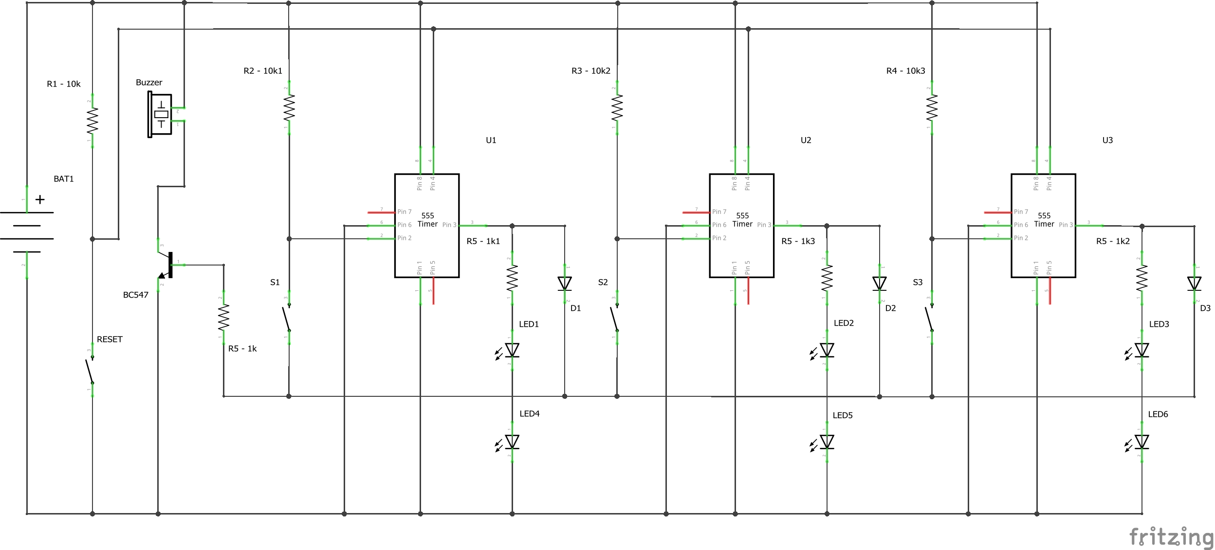 Game Show Buzzer Circuit Diagram - Wiring View and Schematics Diagram