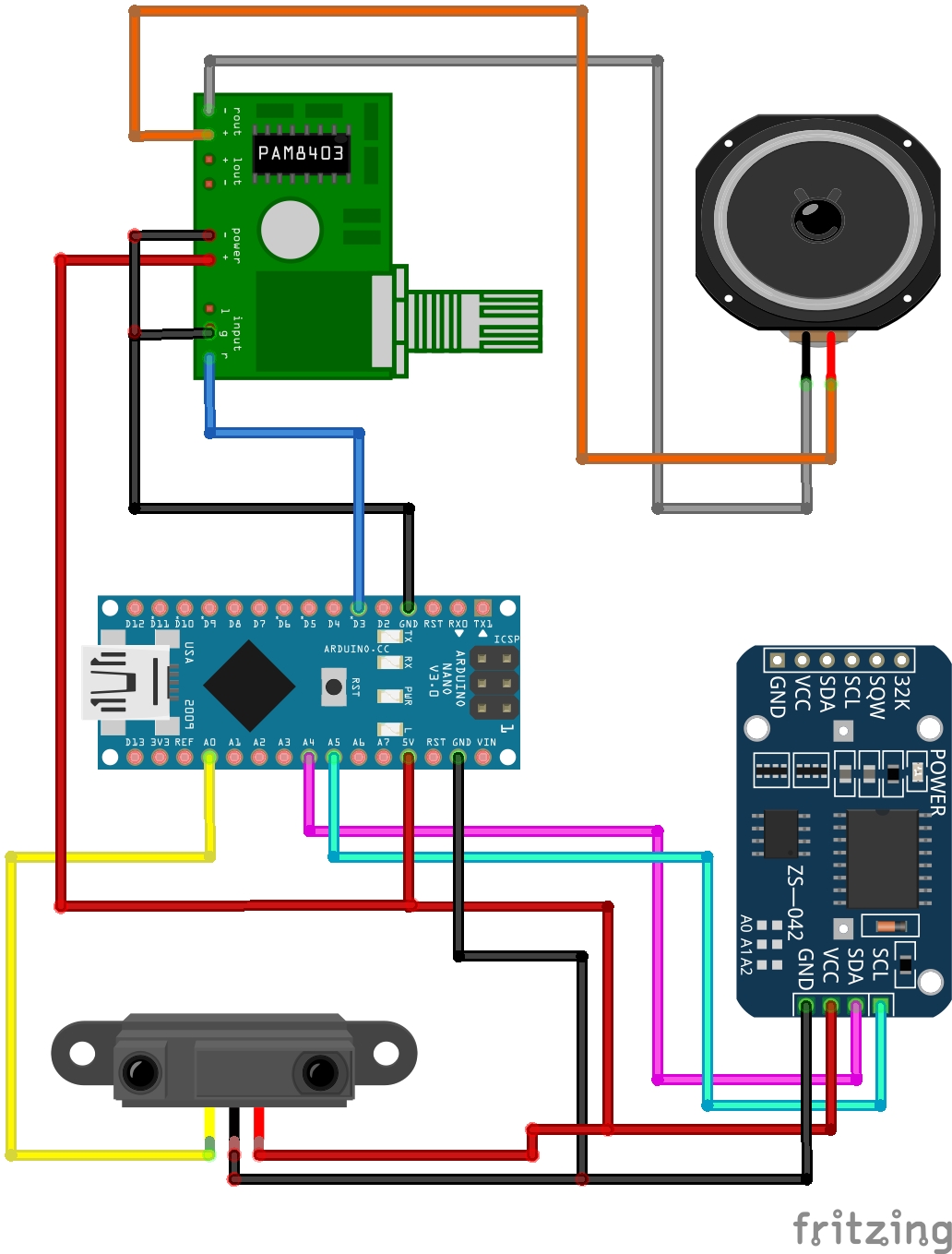 Gallery | DIY gesture controlled Arduino Talking Clock | Hackaday.io
