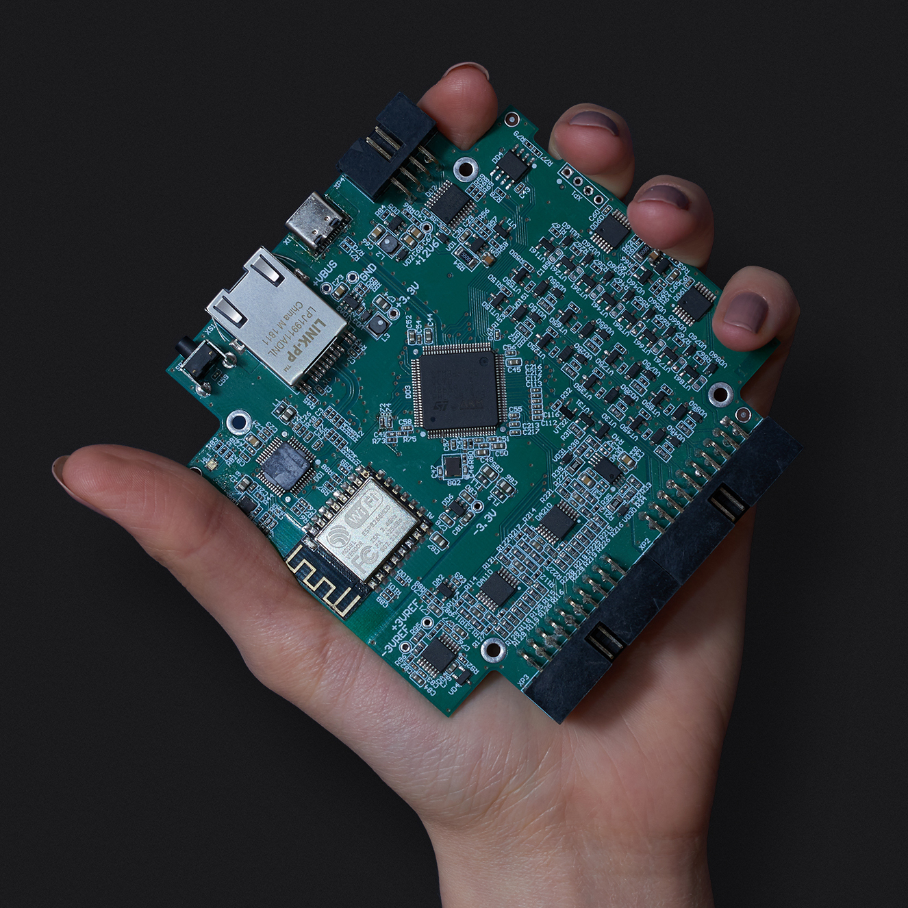 Gallery | Functional orange test fixture based on Fork | Hackaday.io