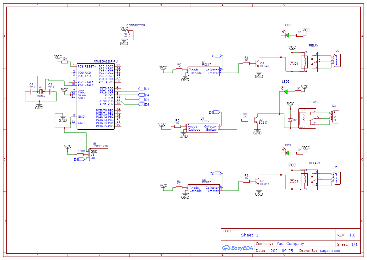 Gallery | Arduino based IR remote control Electric Board | Hackaday.io