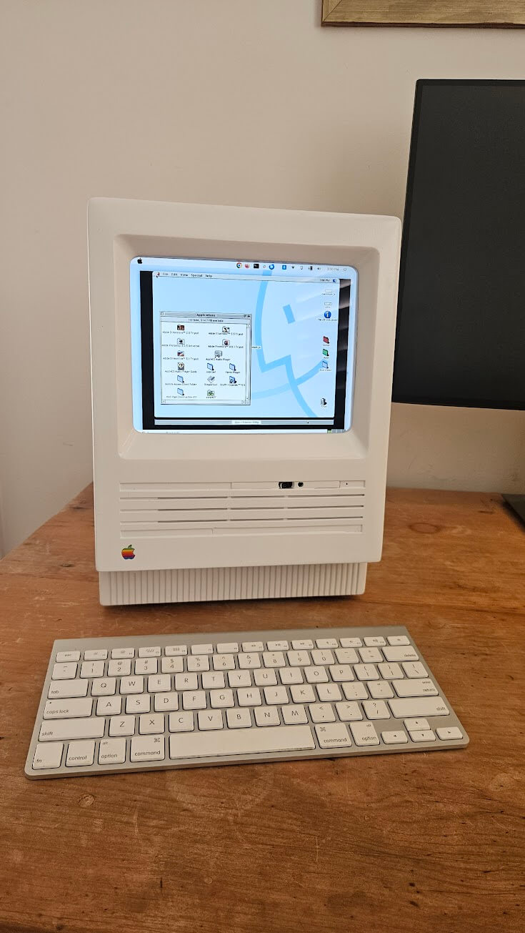 Webcam in floppy disk slot
