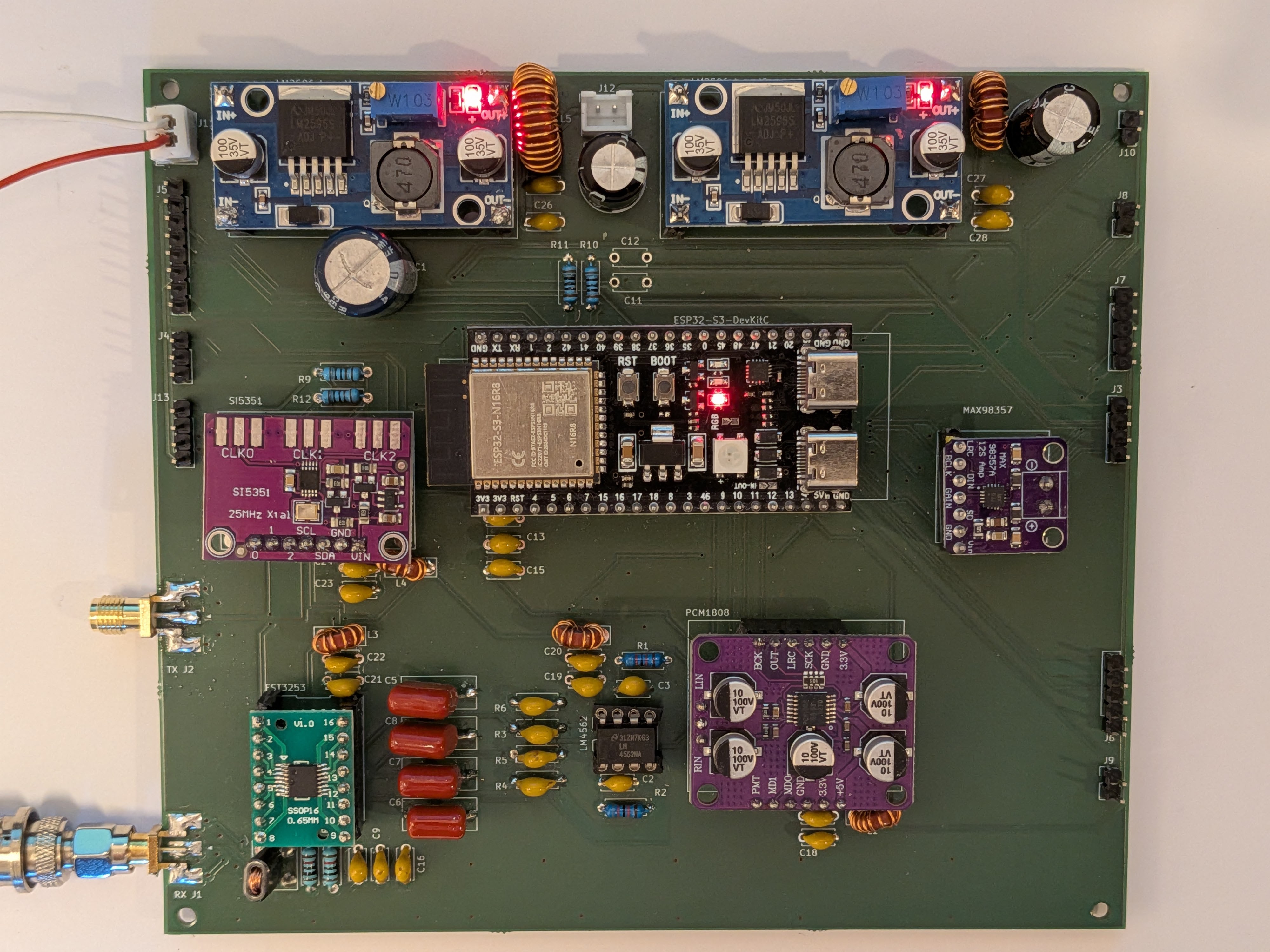 Gallery | ESP32 HF QRP FT8 Transceiver | Hackaday.io
