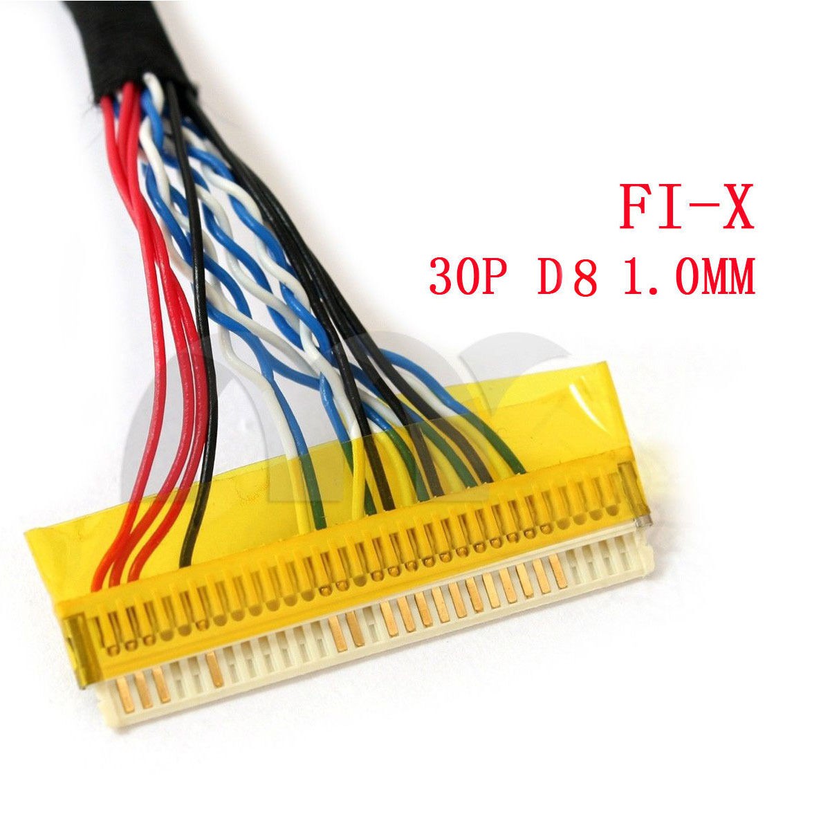  VSDISPLAY FIX 30PIN Double 2ch 6bit LVDS Cable for 15 ~ 19  B150PG03 V0 LP141WP1 LP171WP4-TLB4 LQ170M1LA2A LTN154P3-L01 B150PN01  LP150E02-A2P1 LP171WP4-TLB5 LCD Screen, Signal Cable Length=400mm :  Electronics