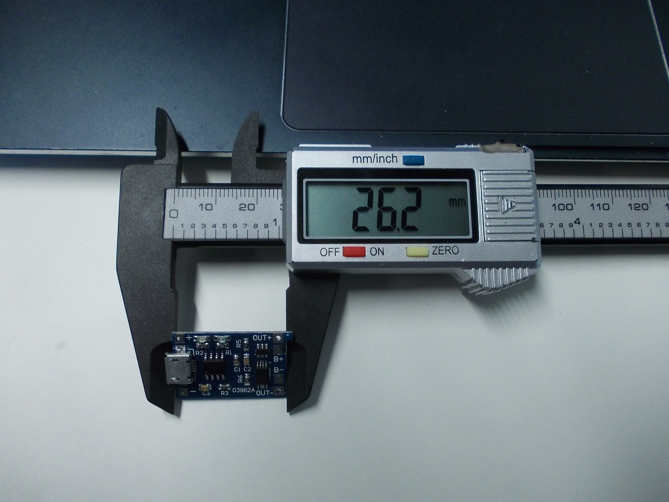 Board length - without MicroUSB