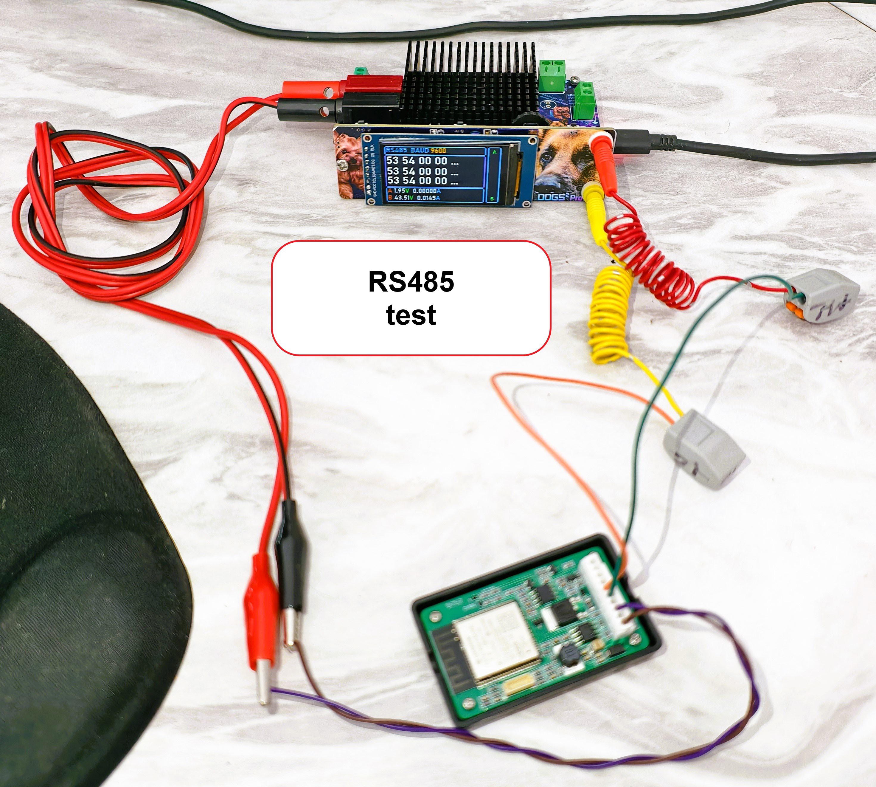 DOGS² RS485 terminal test