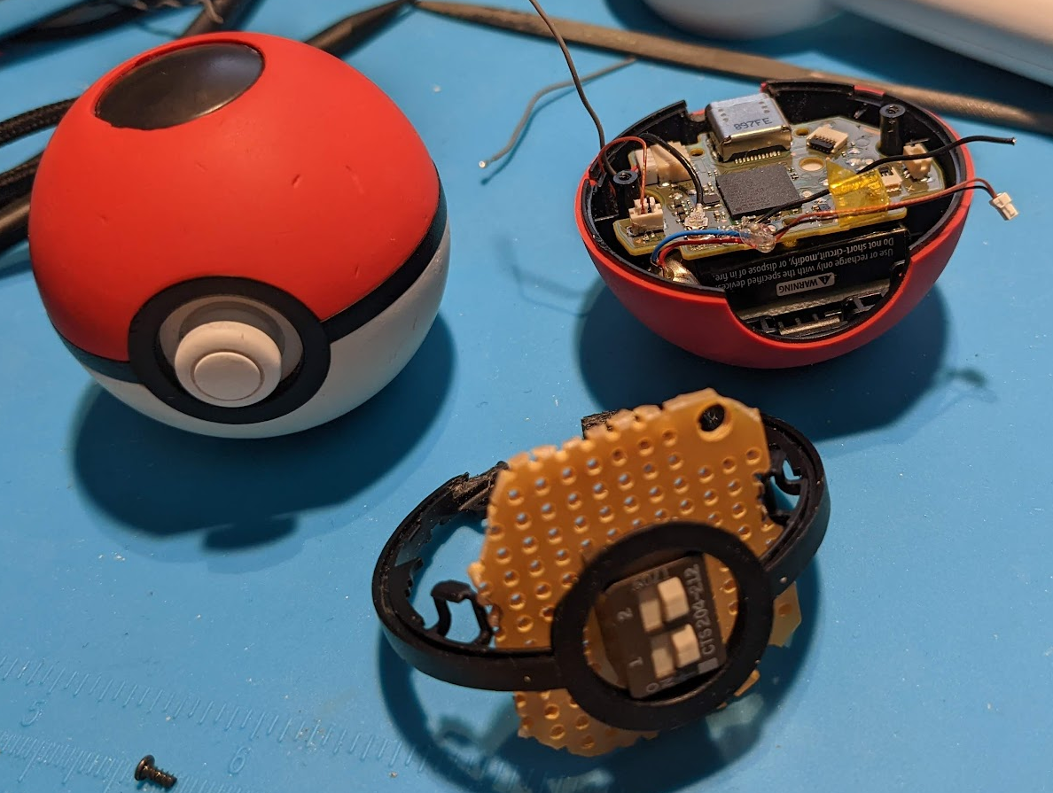 Modded Pokémon GO Plus With On/off Switch for Auto-throw 