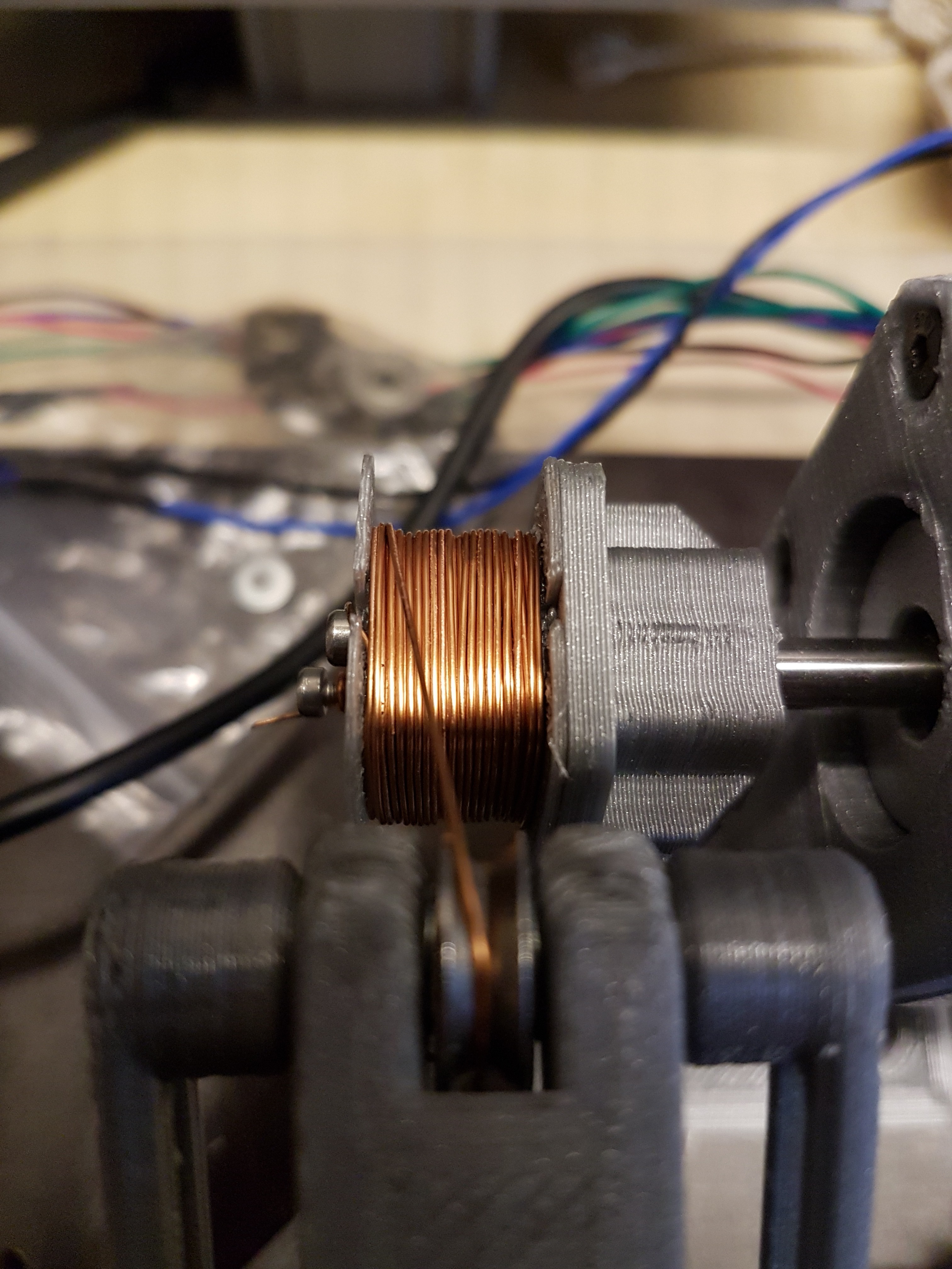 can dc be used to dry out a motor winding