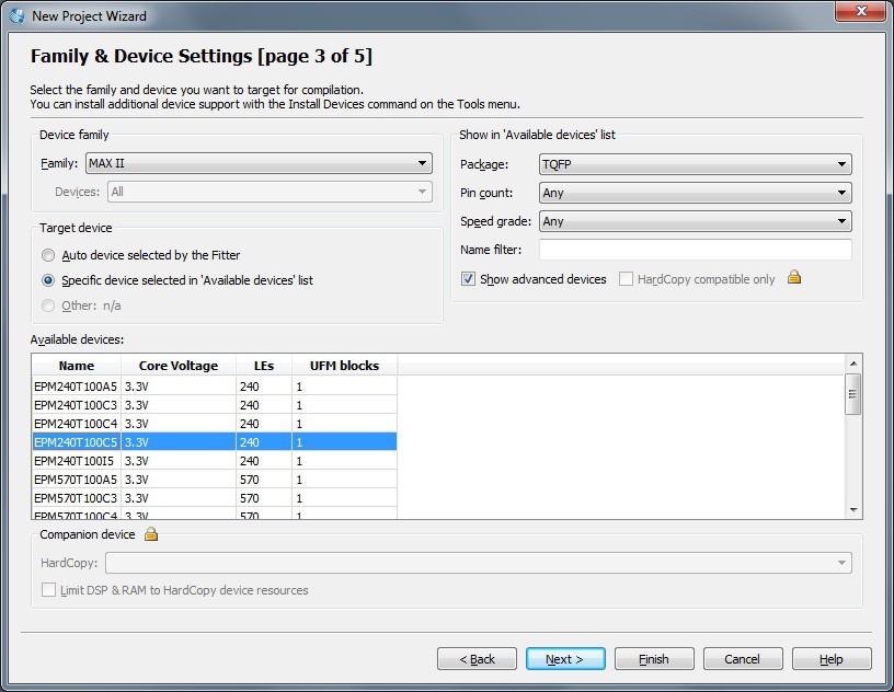 quartus ii assignment warnings report