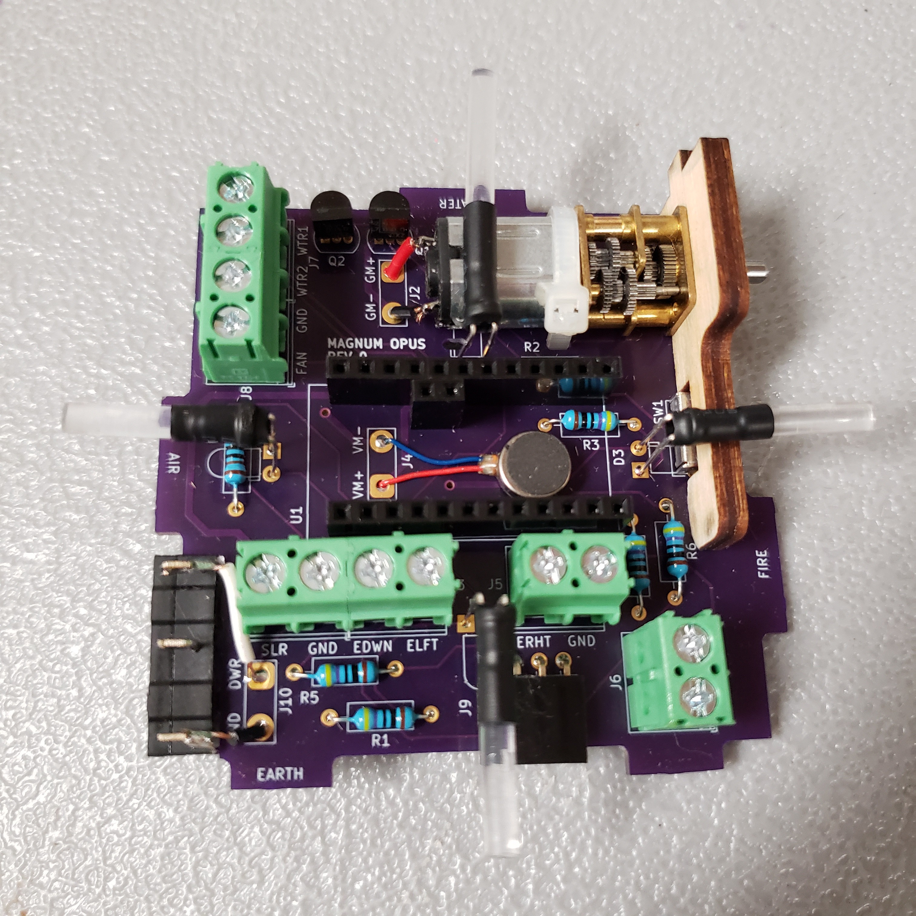 first assembly with PCB | Details | Hackaday.io