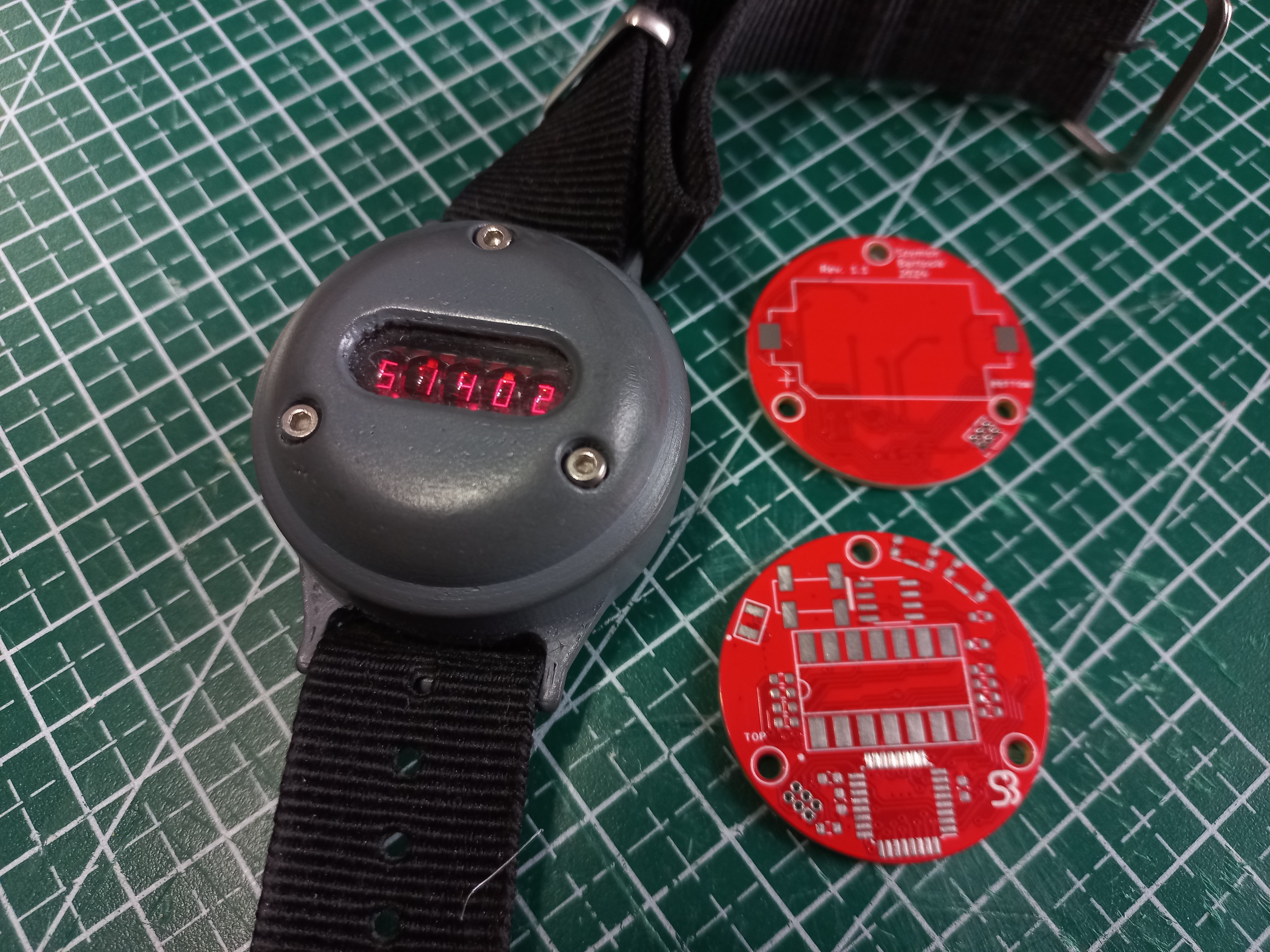 Gallery | Retro Bubble LED Watch | Hackaday.io