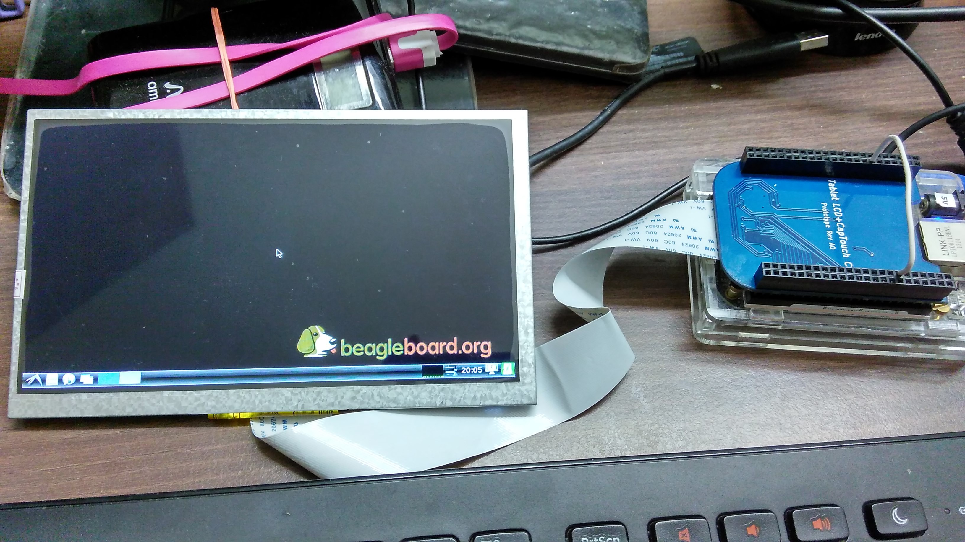 Yet another) BeagleBone Display+CapTouch cape | Hackaday.io