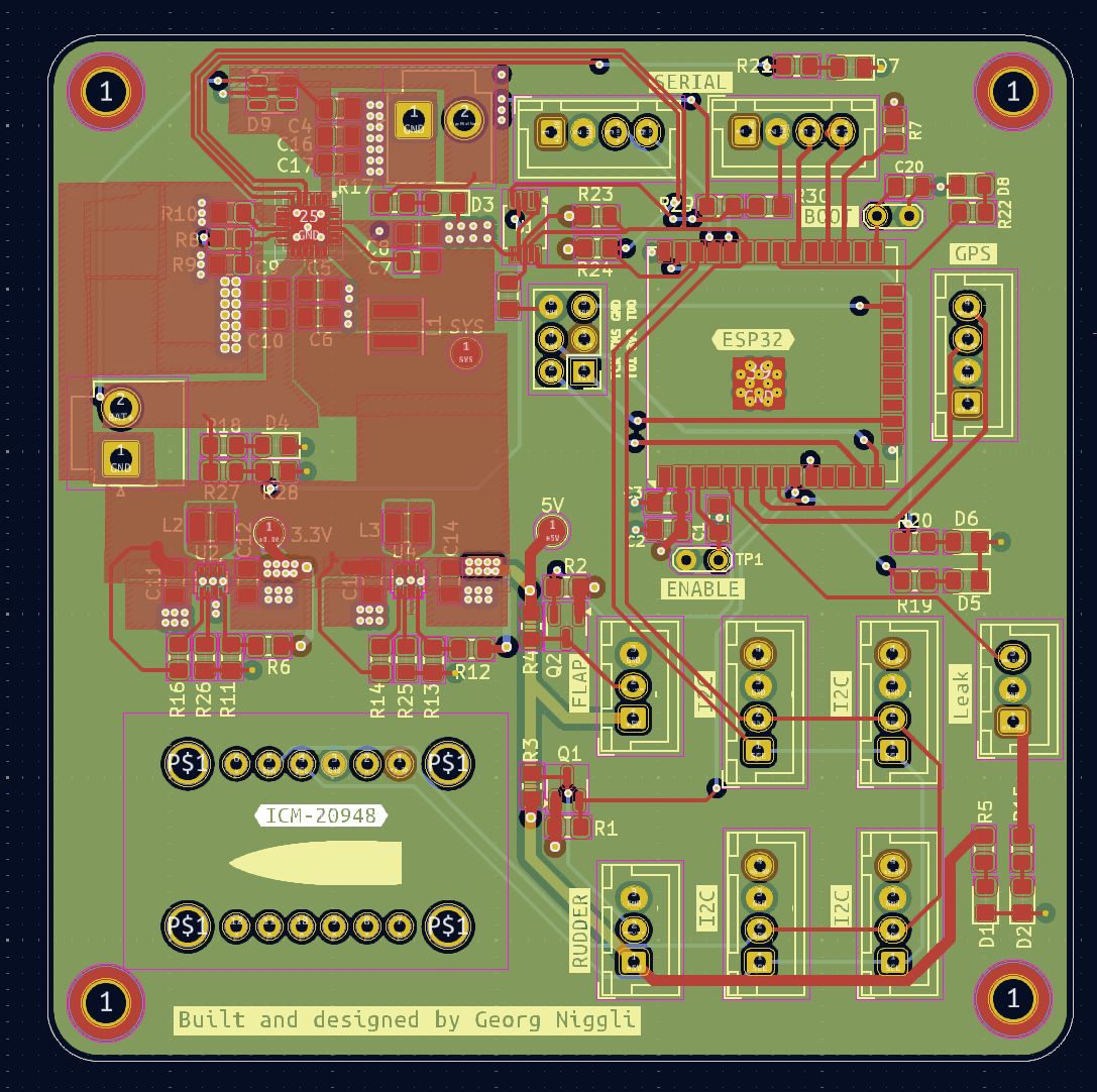Gallery | Flight contoller for Autonomous Sailboat | Hackaday.io