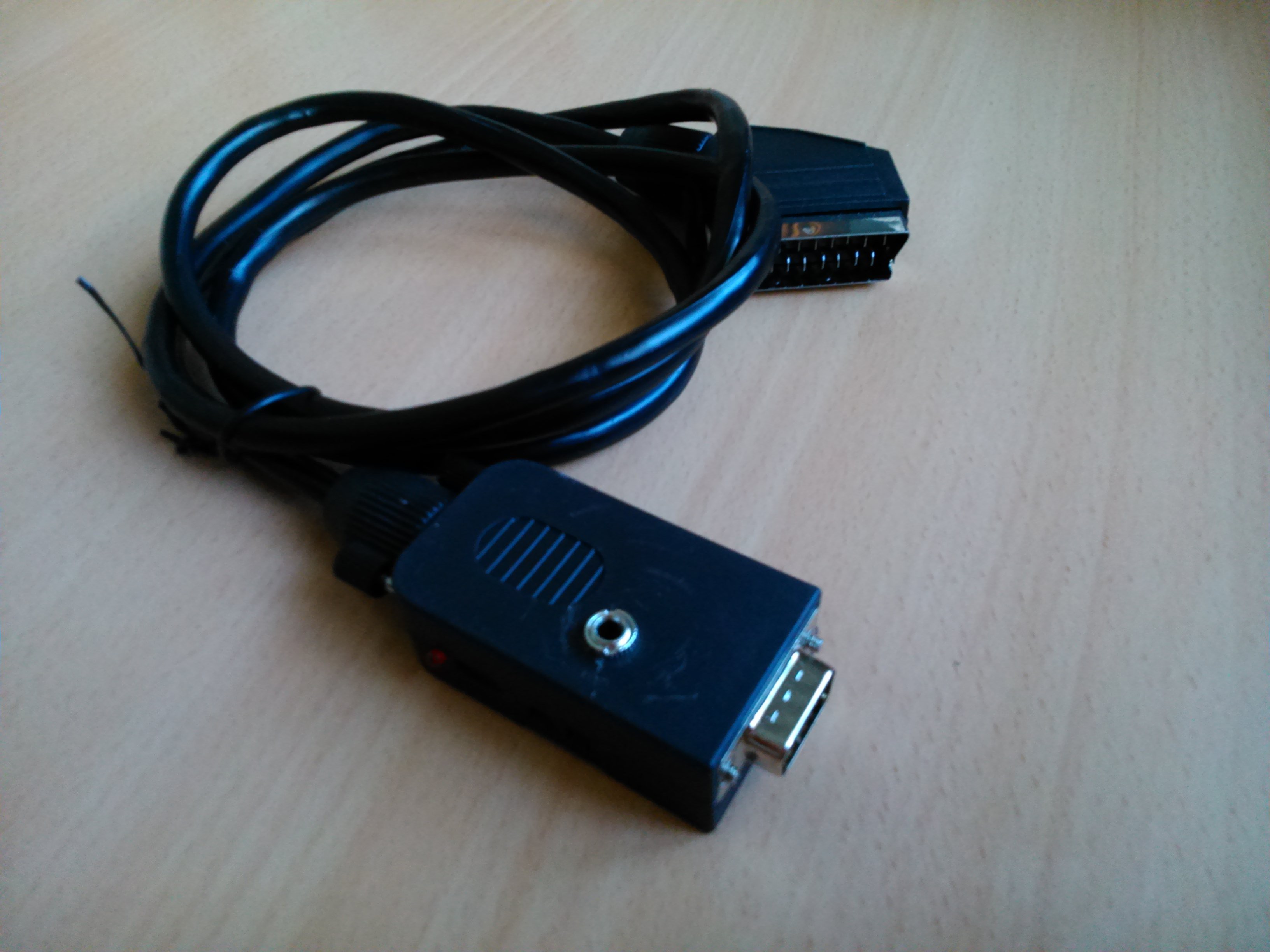 VGA to SCART 15Khz Molex + Audio ArcadeVGA Cable - Arcade Express S.L.