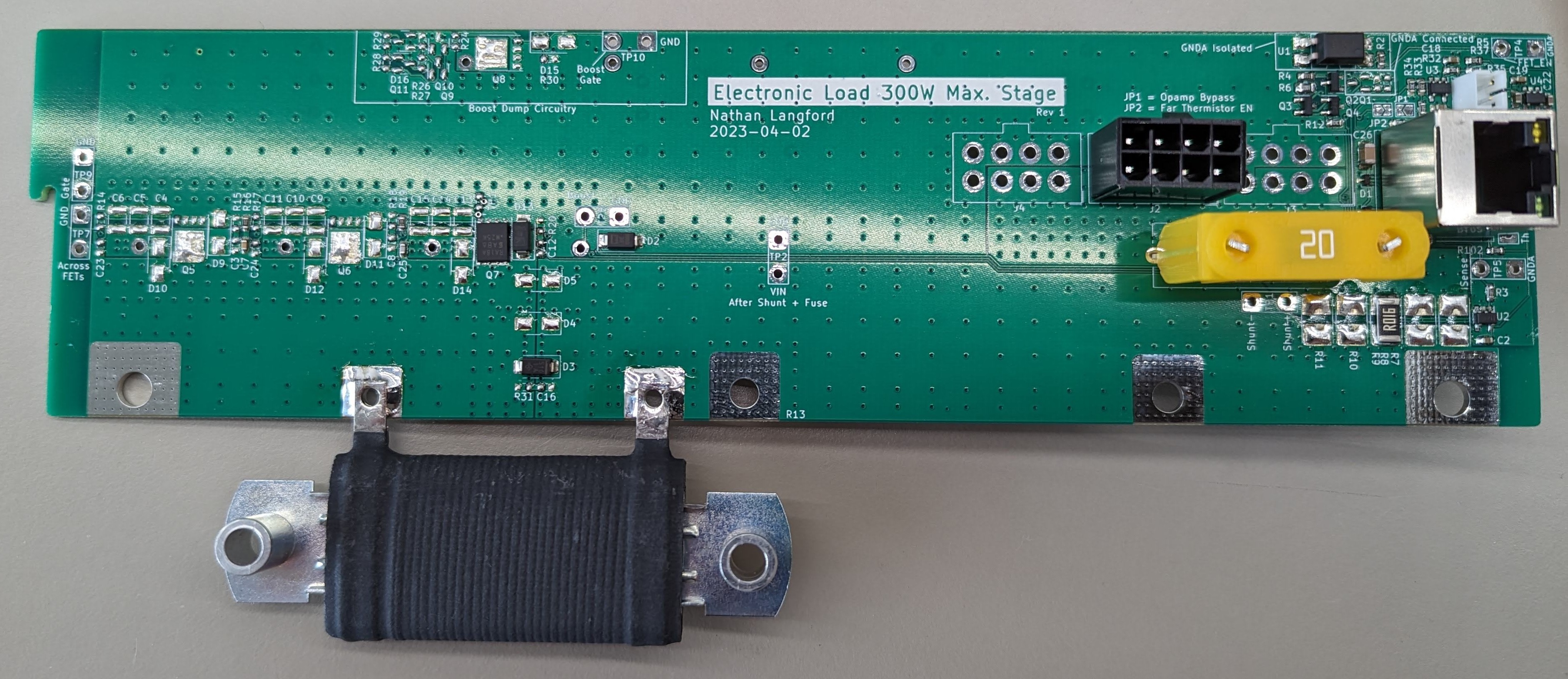 Project, 10kW (30kW pulse) Electronic Load