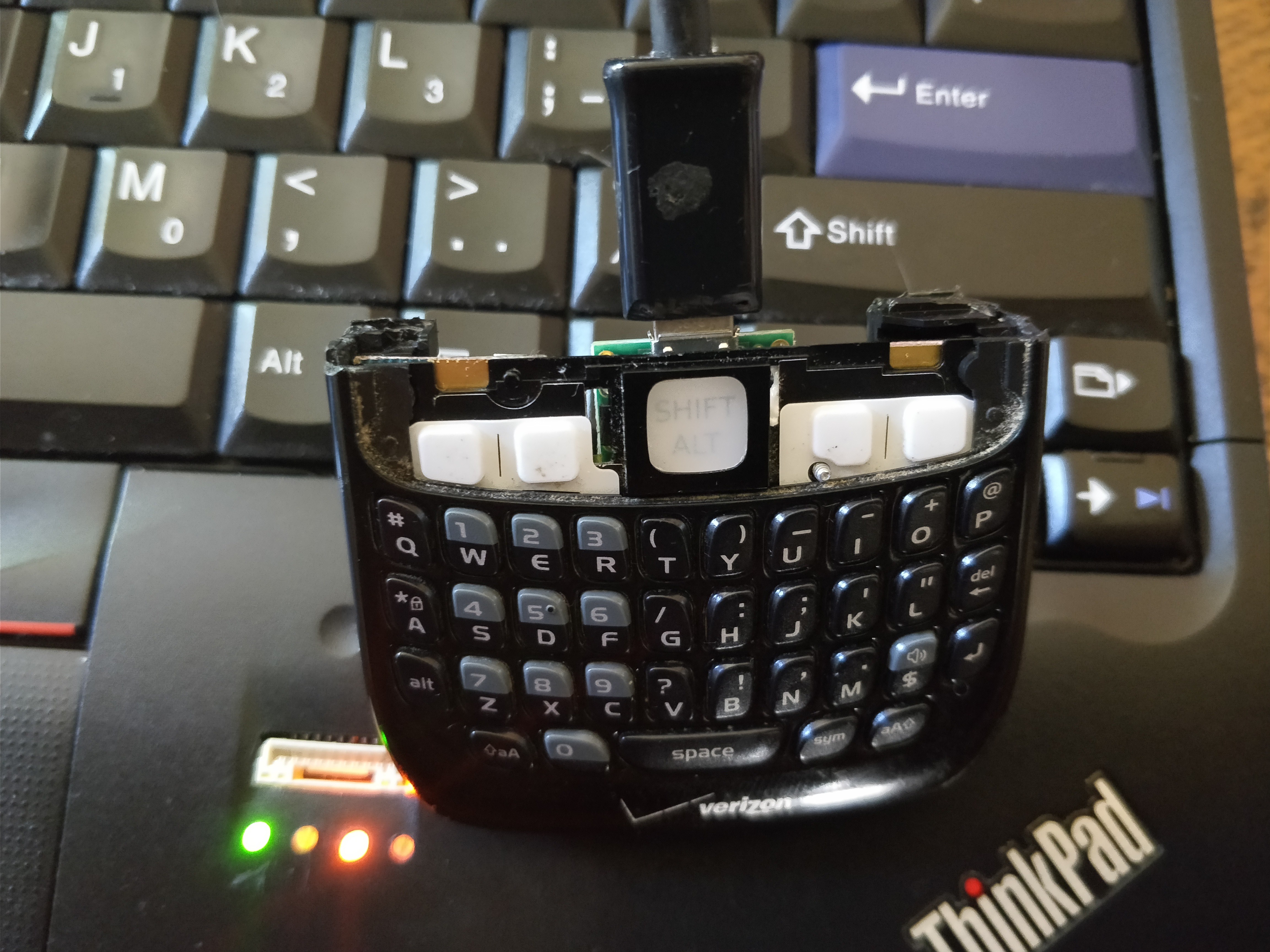 Blackberry Curve USB keyboard | Details | Hackaday.io