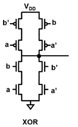 3 input xor gate cmos