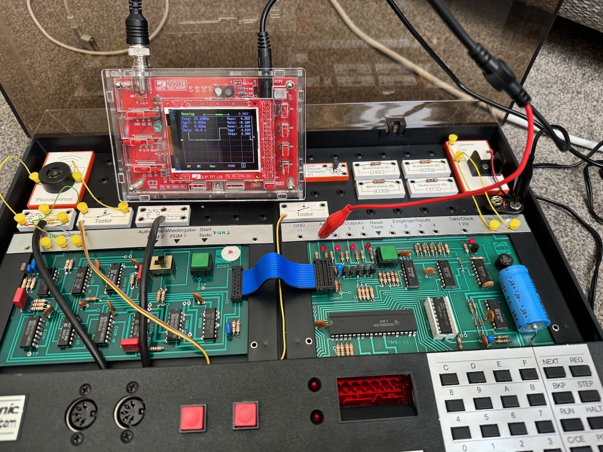 Microtronic output test