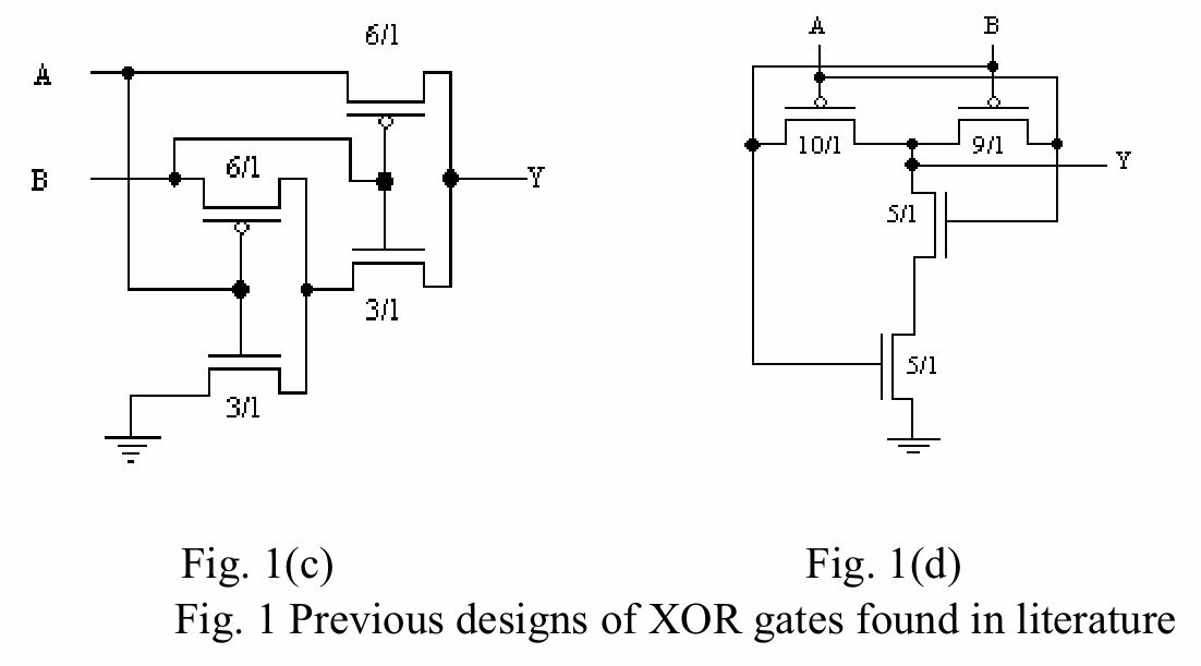Xor Gate Transistor