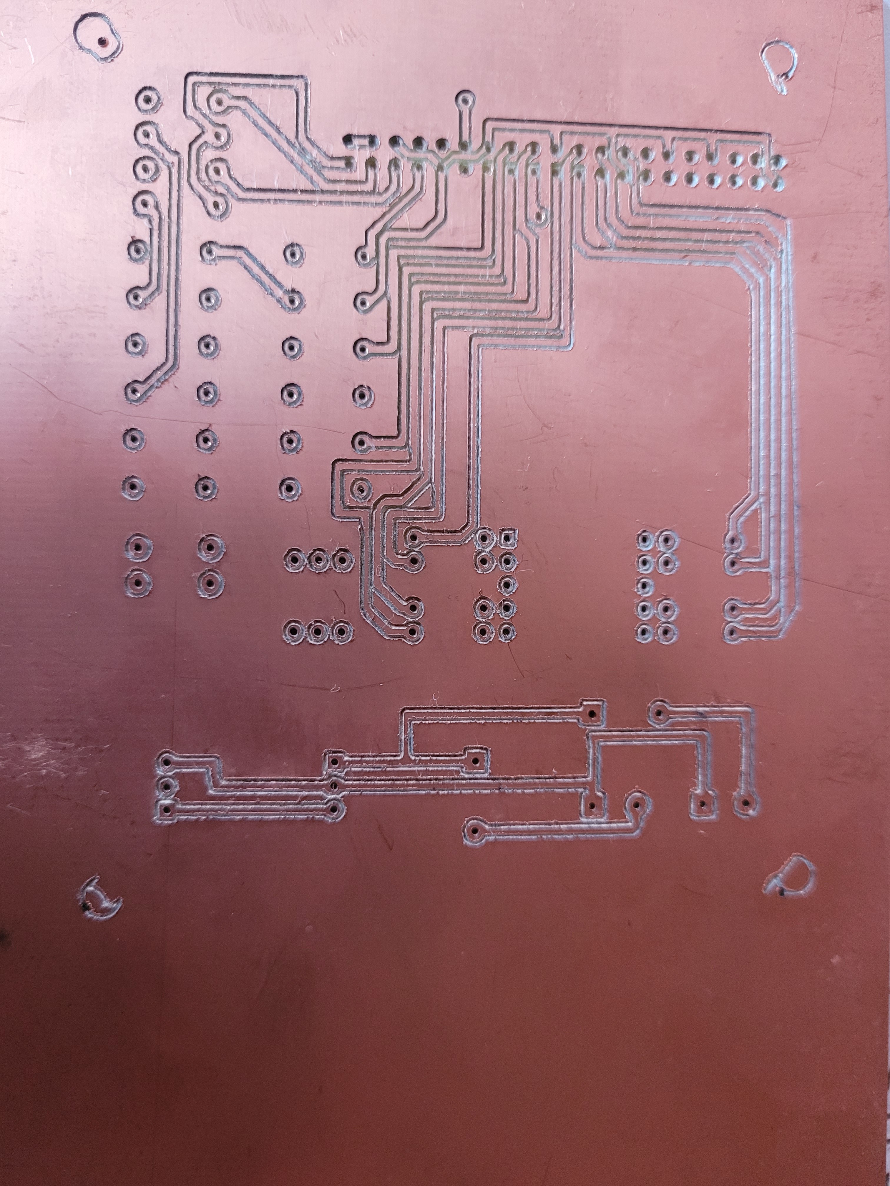 Gallery | Milling two-sided PCBs without alignment pins! | Hackaday.io