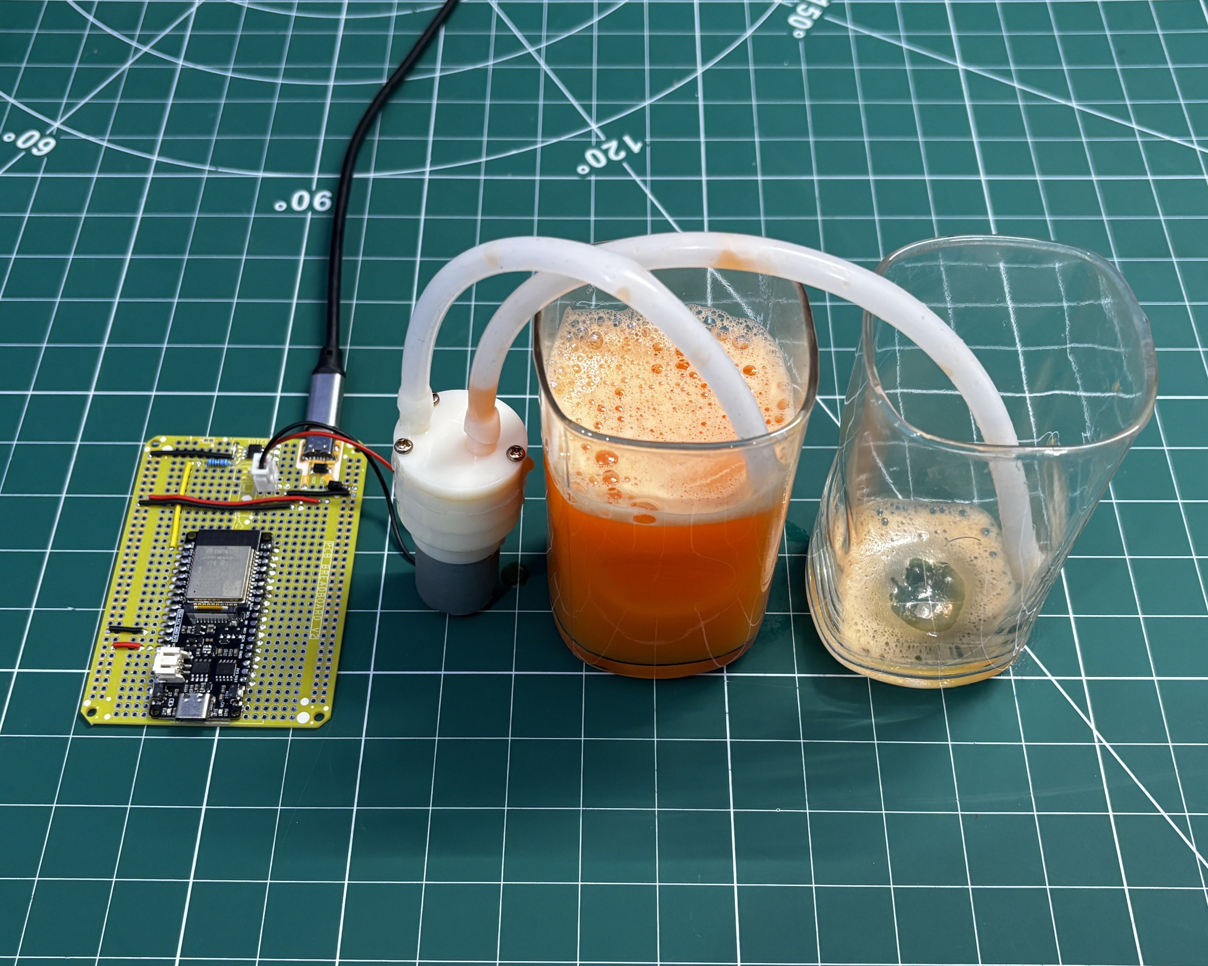 DC PUMP DRIVER With Custom PCB Breadboard | Details | Hackaday.io
