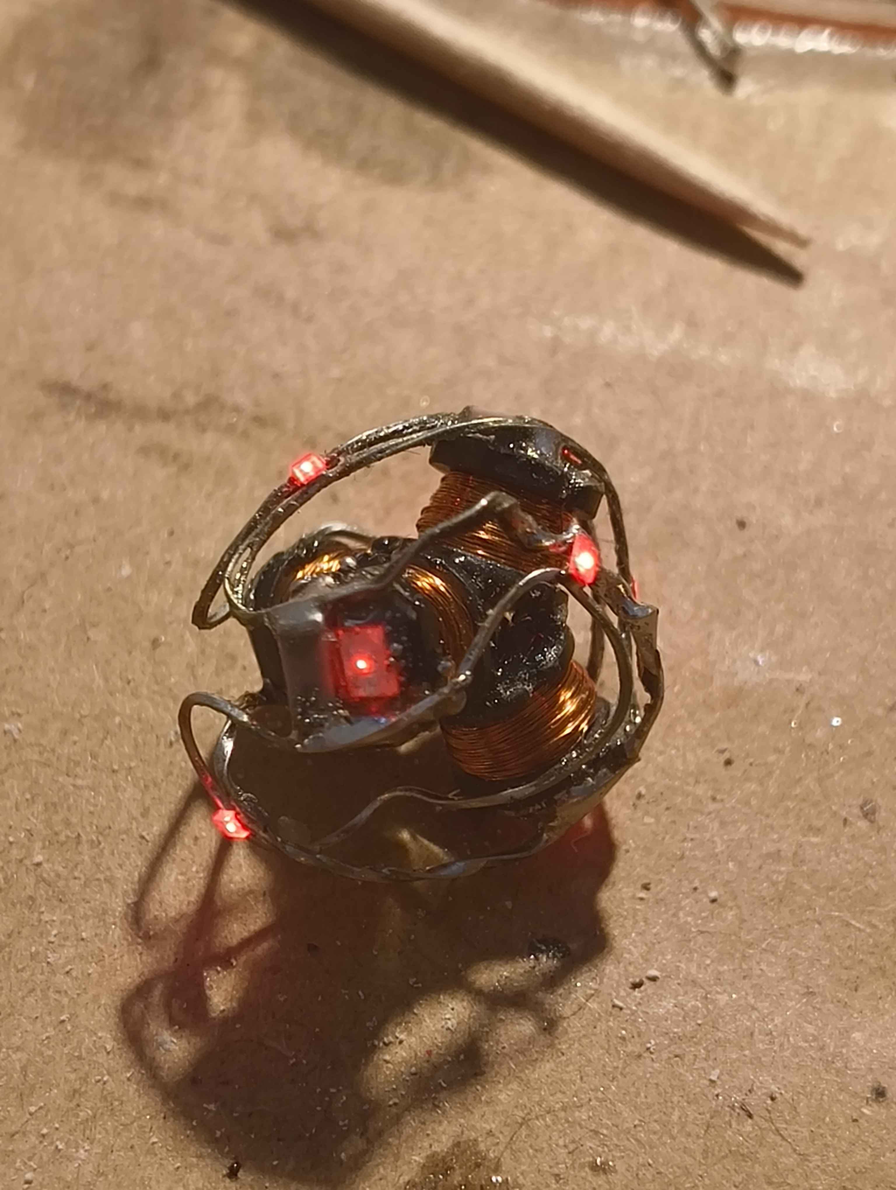 Red wireless LED