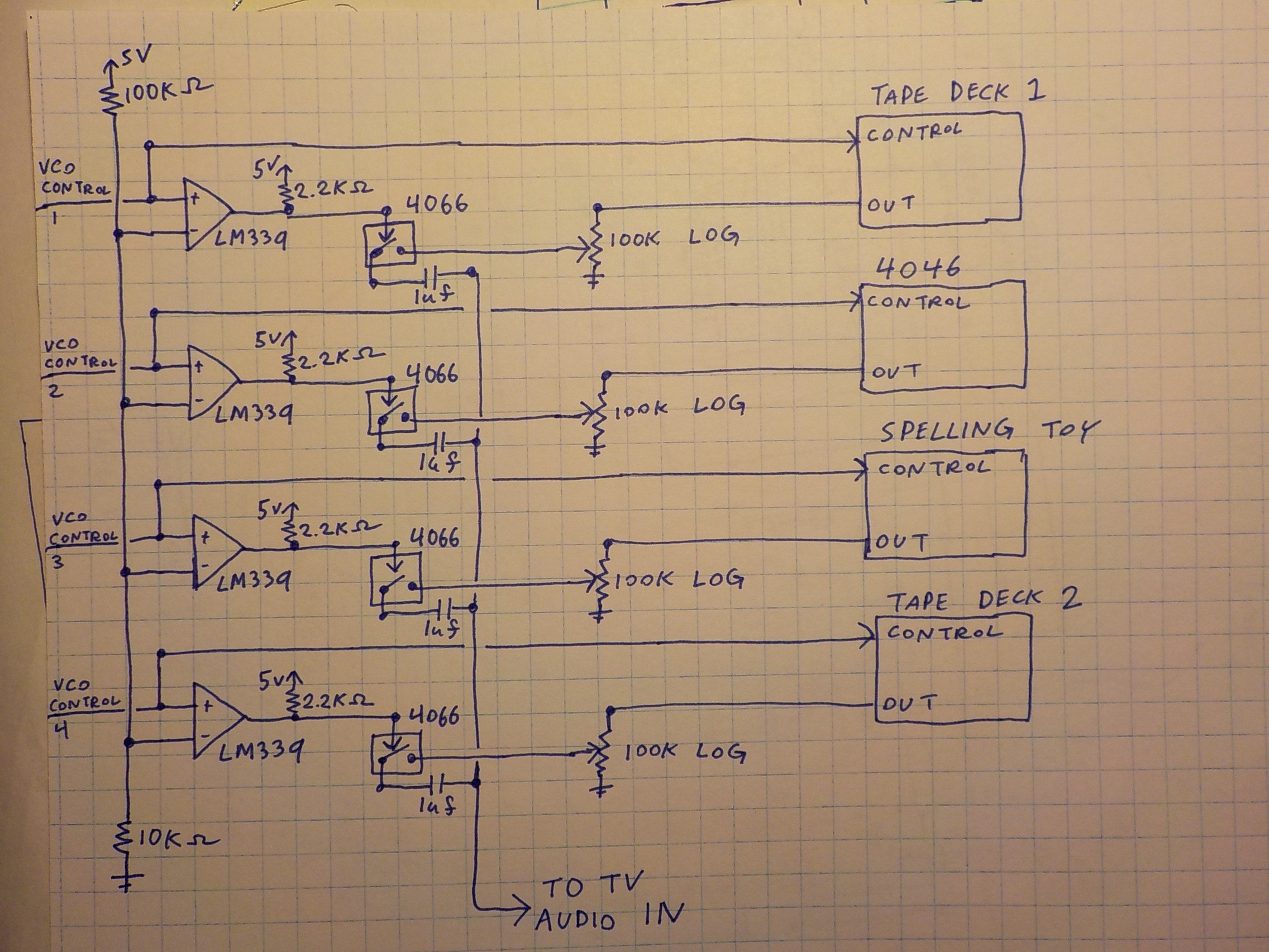 Audio Mixer And Shutoff Details Hackaday Io