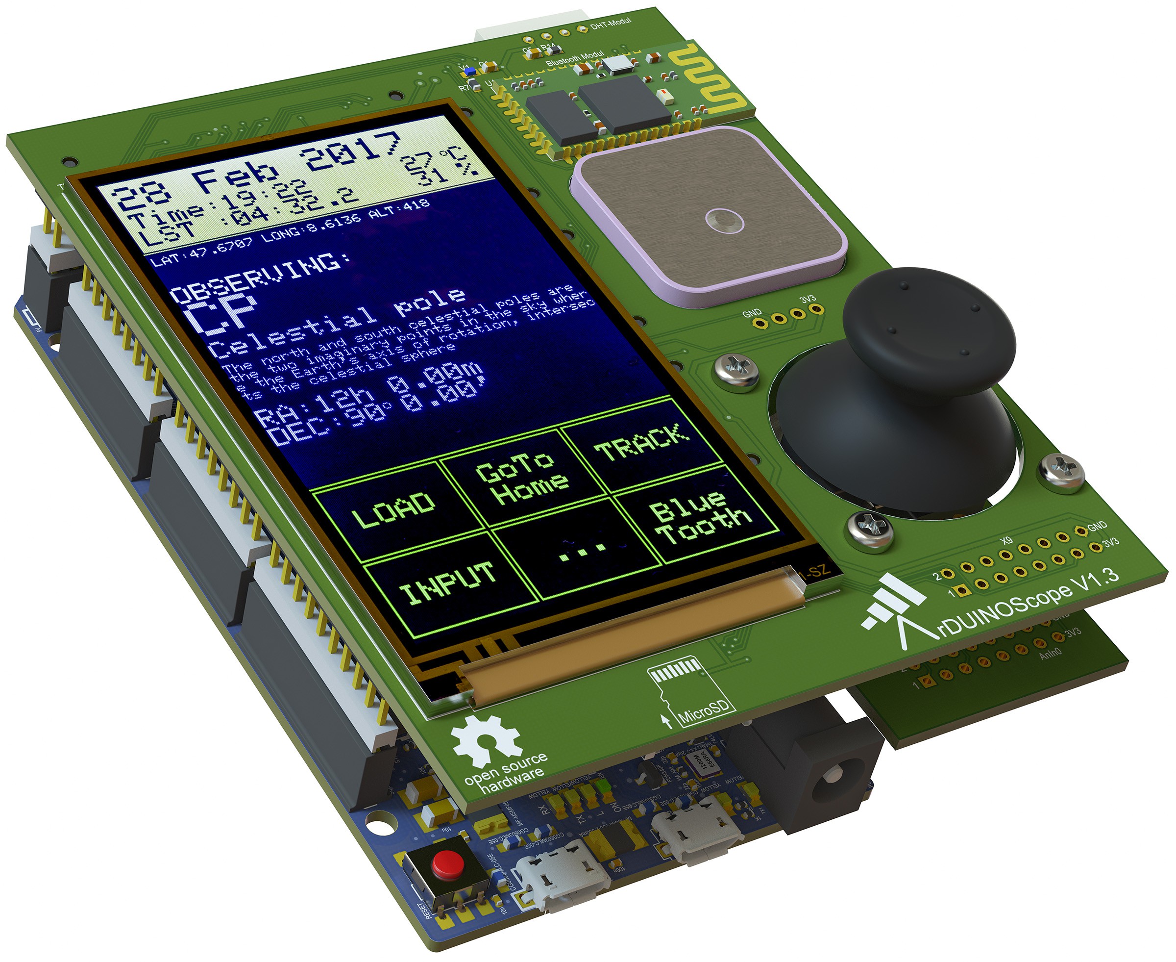 Gallery GoTo Telescope Control for rDUINOScope Hackaday.io