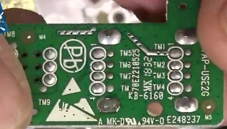 USB PCB Bottom