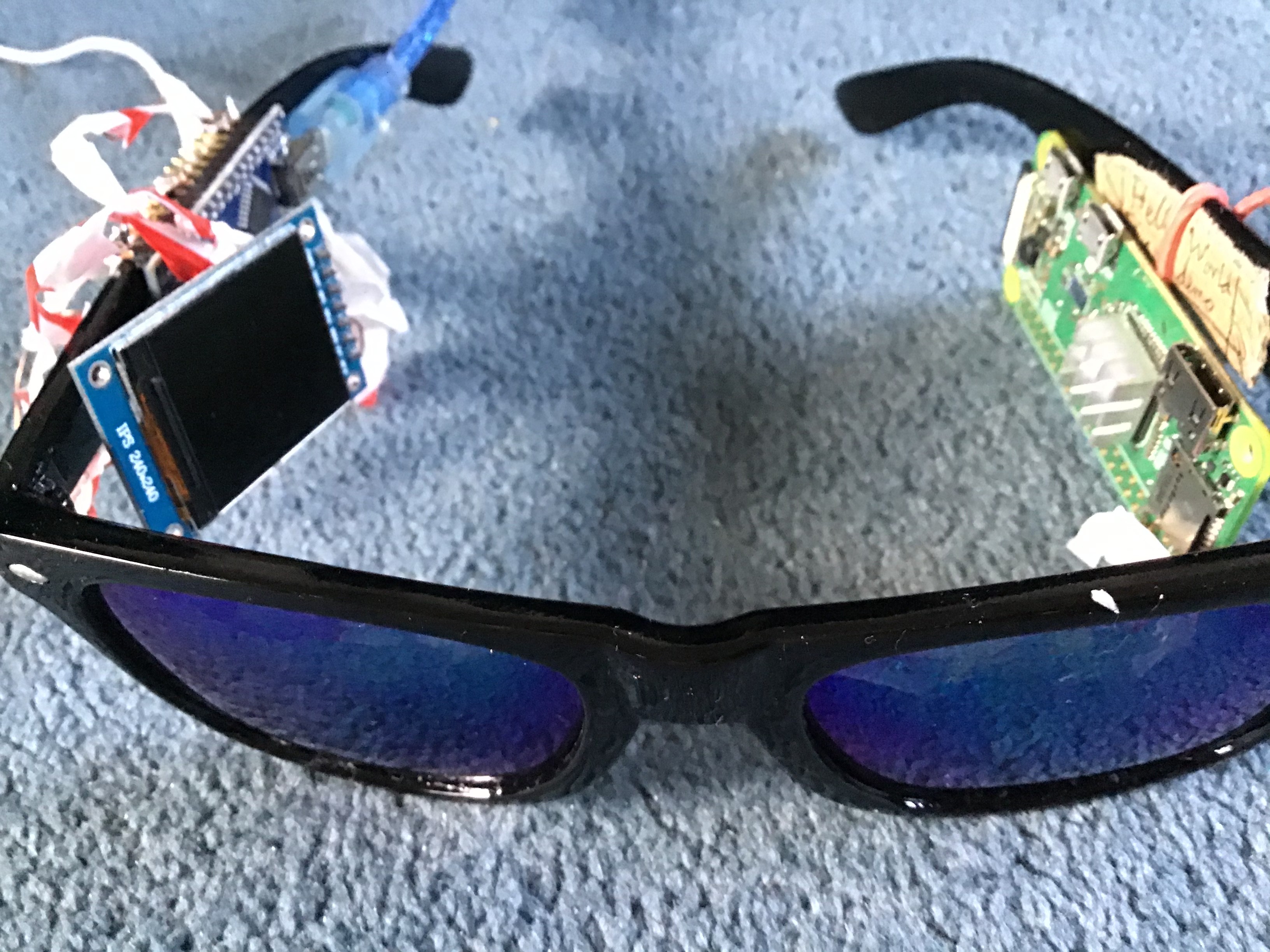 raspberry pi zero smart glasses