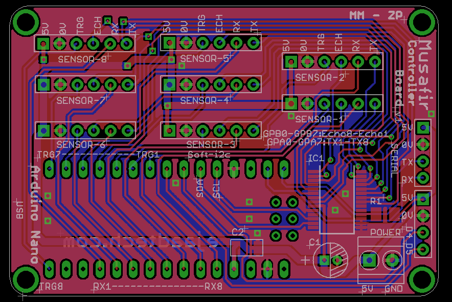 Arduino Nano Sensor Pcb Shield Details 2616