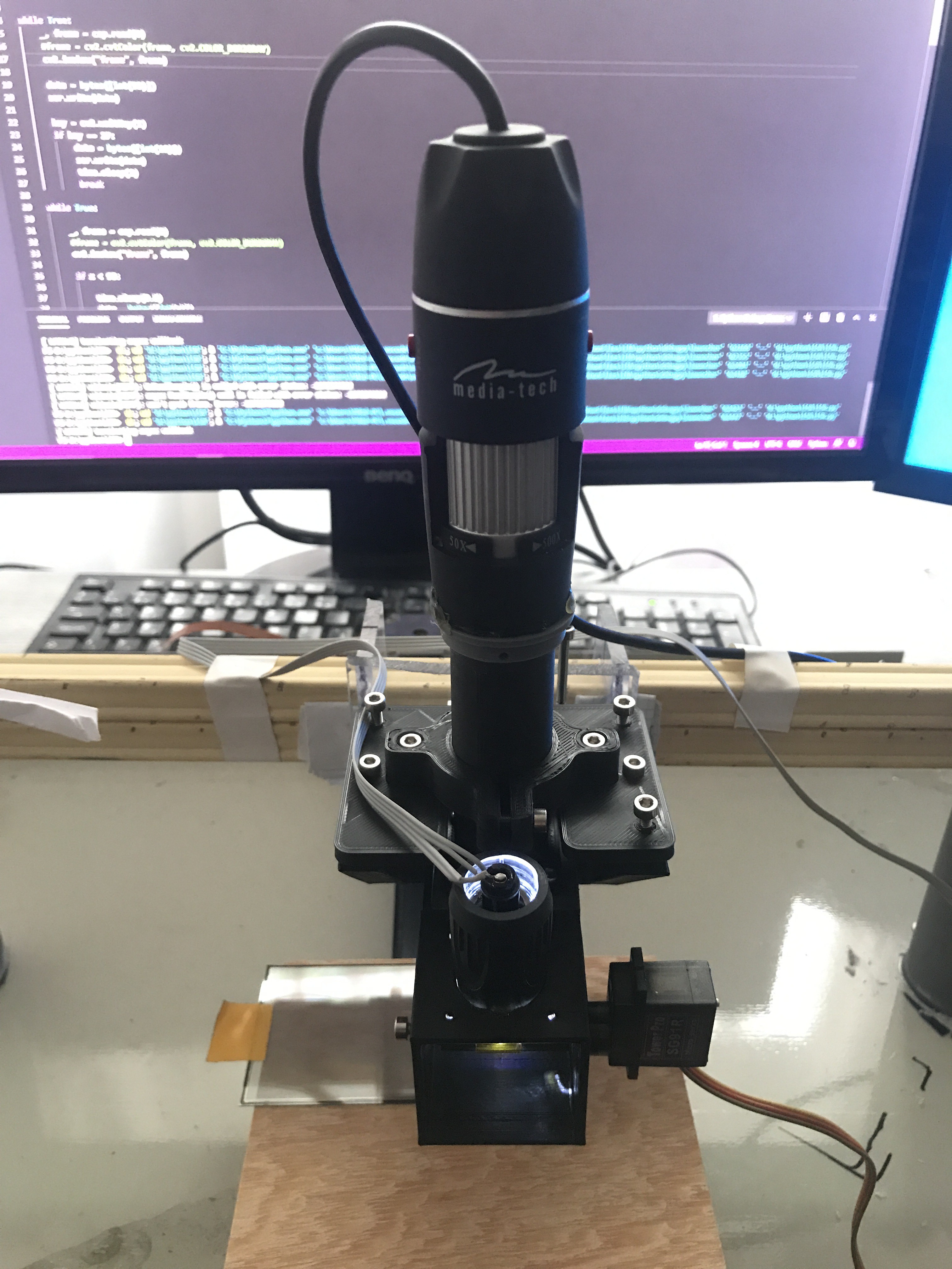 3D Printed Reflective Microscope Hackaday.io