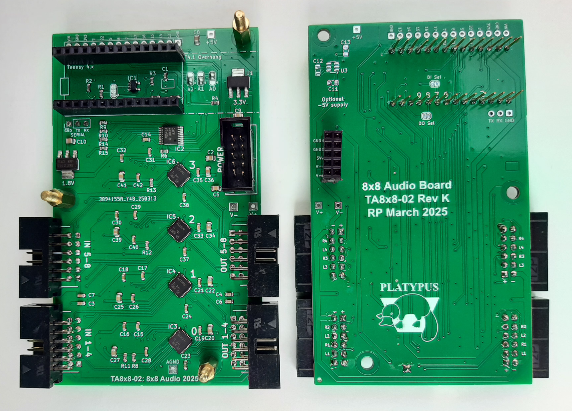 Gallery | 64 Channel Teensy Audio | Hackaday.io