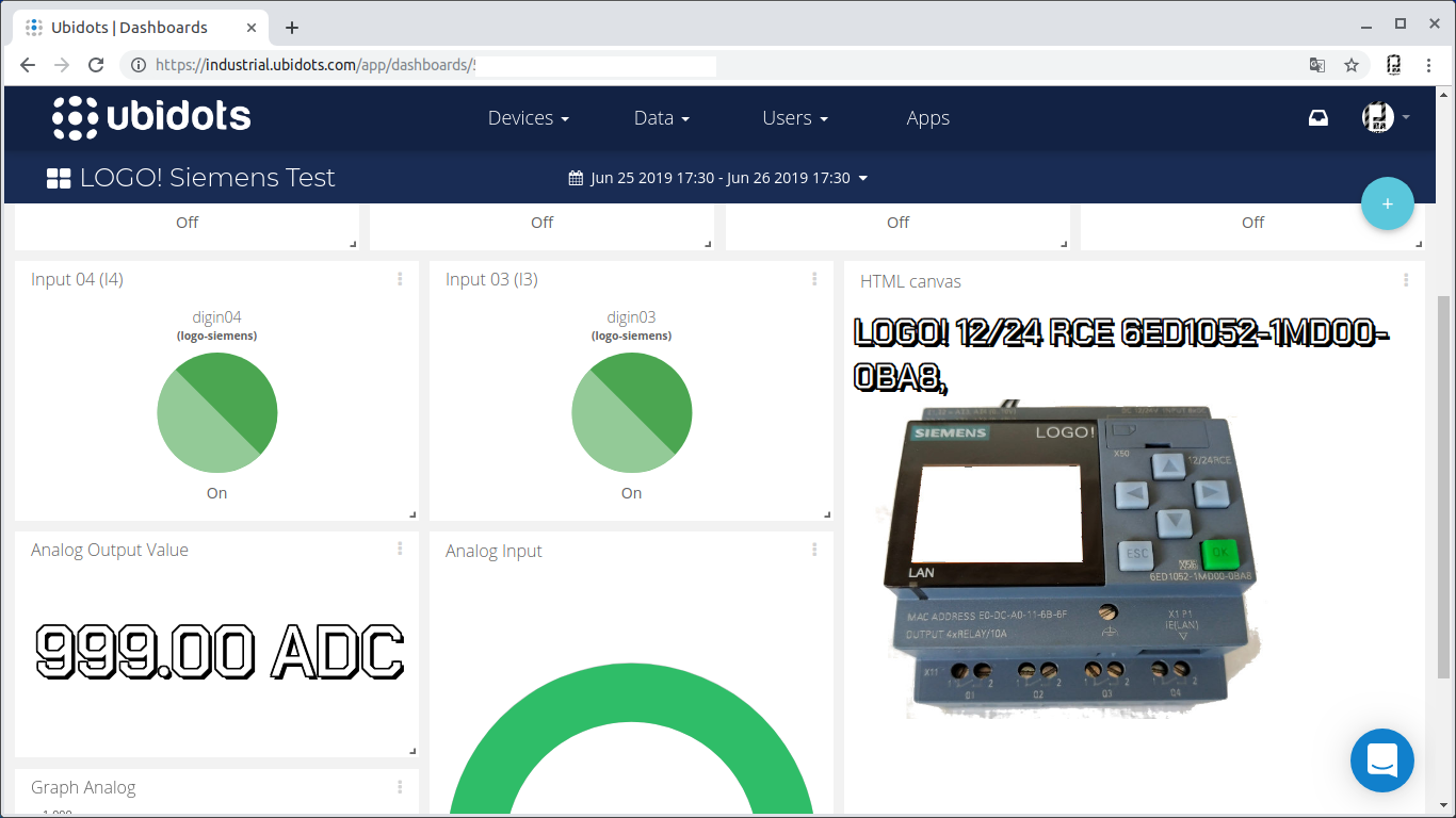 integration test IoT Ubidots with Siemens | Details | Hackaday.io