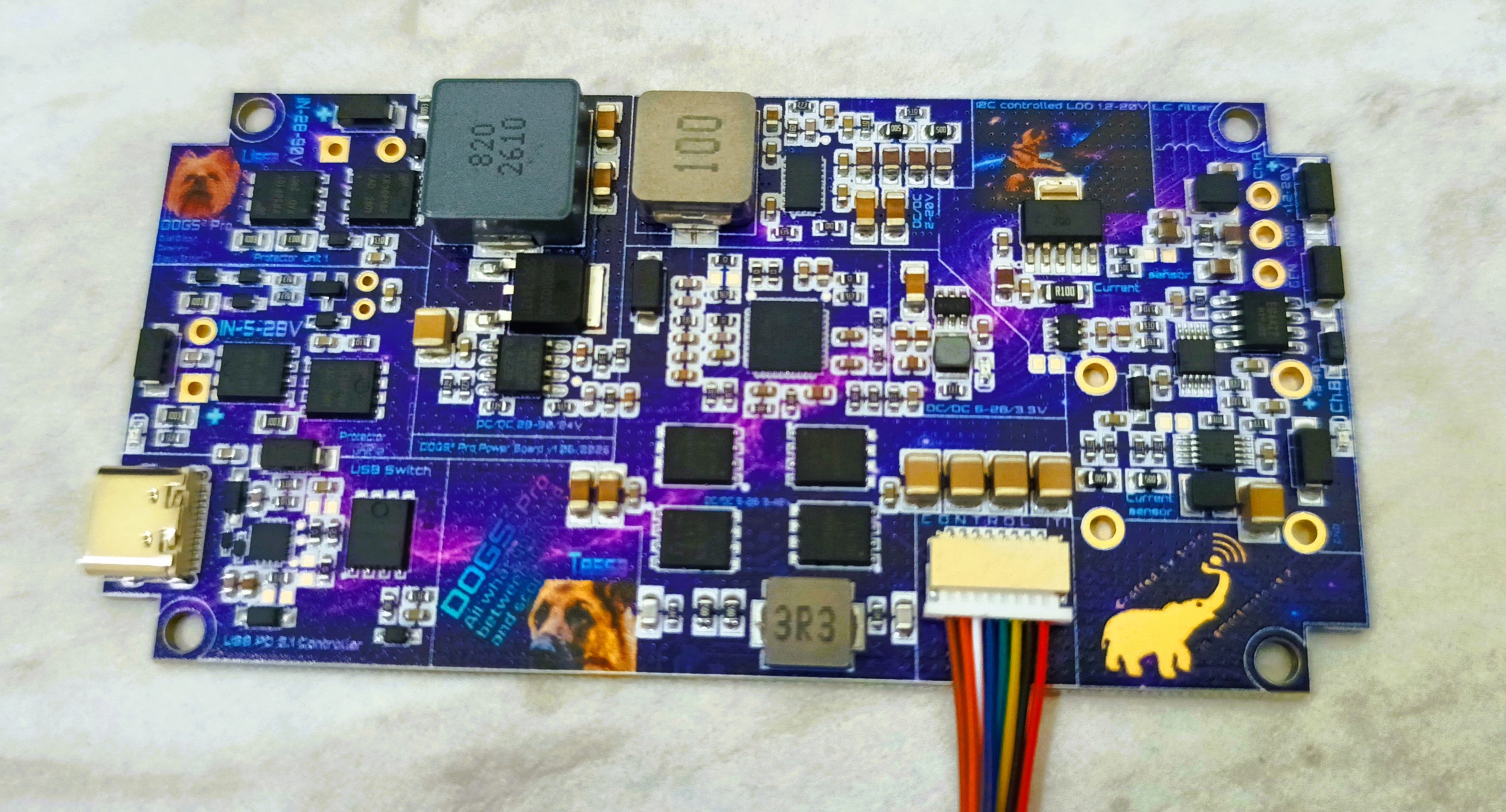 DOGS² power board