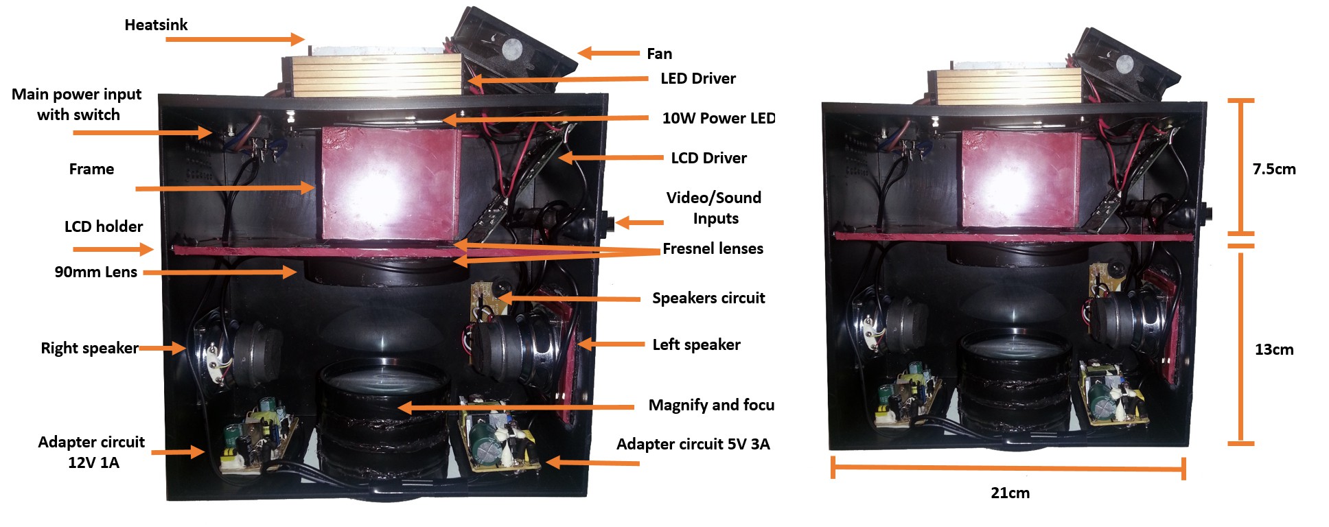 Проектор DIY Projection Lamp