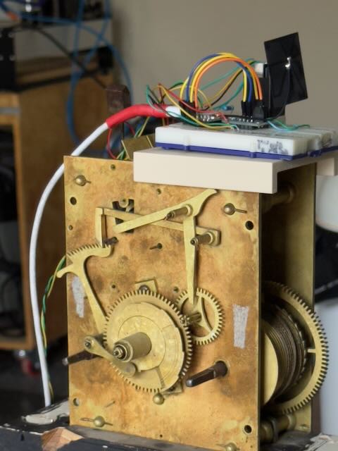 Gallery | 1790 Grandfather Clock with Atomic Accuracy | Hackaday.io