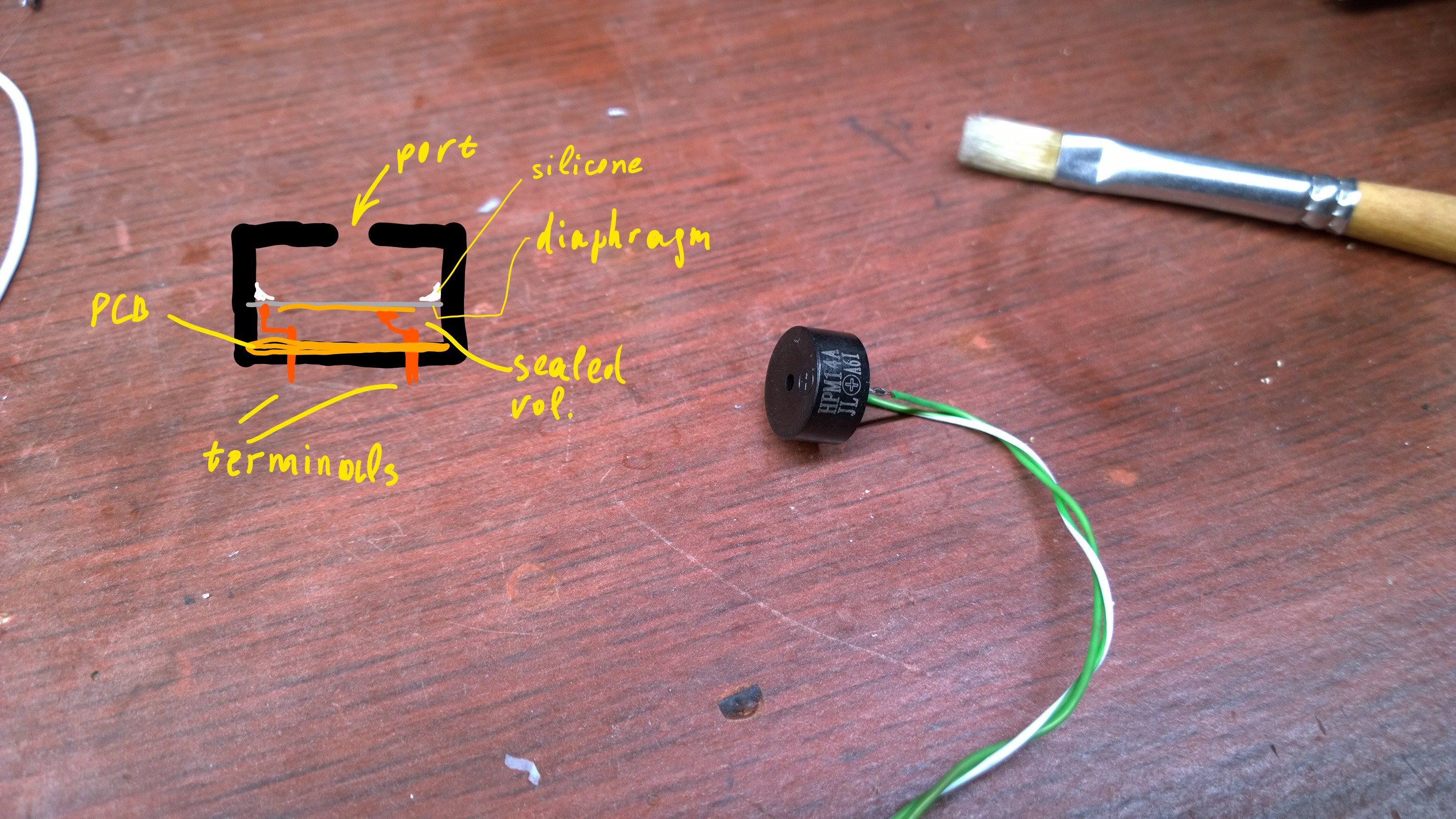 piezo speaker as microphone