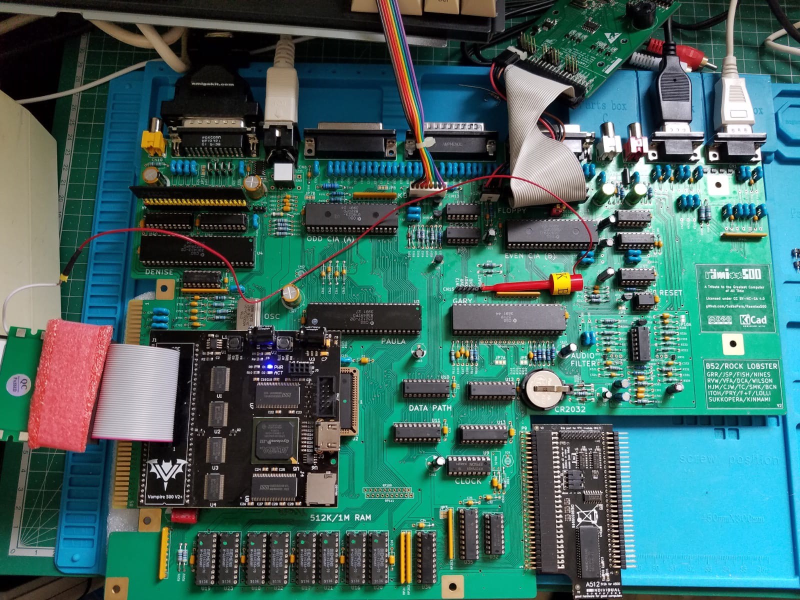 Amiga 500 Mainboard Gets an Open Hardware Remake with the Rämixx500 Project  