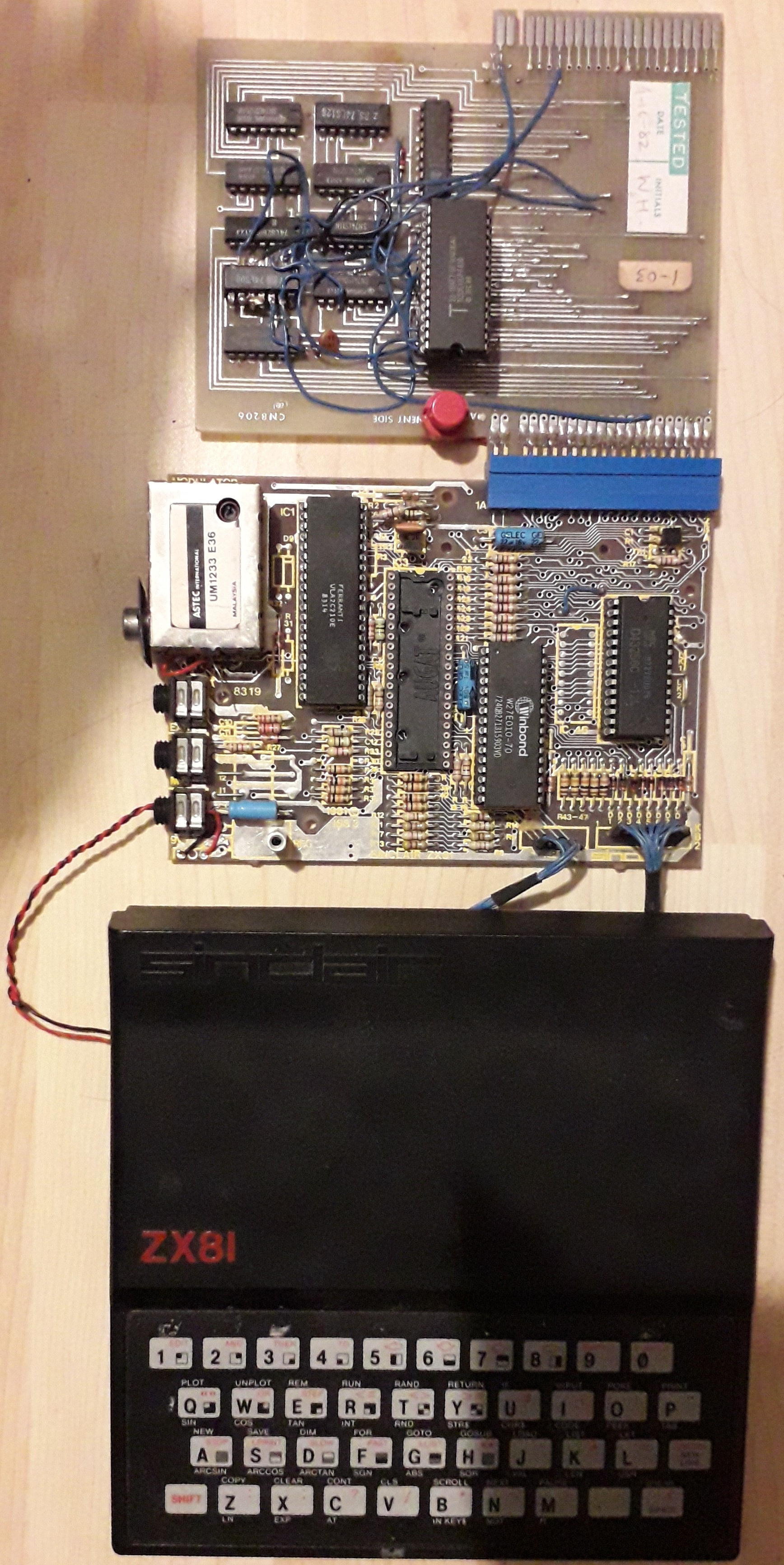 A real ZX81 | Details | Hackaday.io