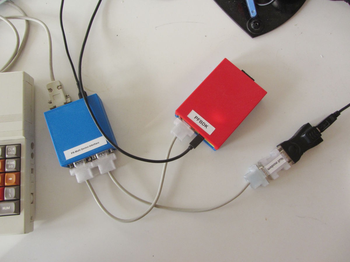 PX multi device serial interface in circuit