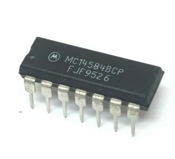 CMOS 10PCS MC14584BCP MC14584B circuit logique Hex Inverter 14 broches,