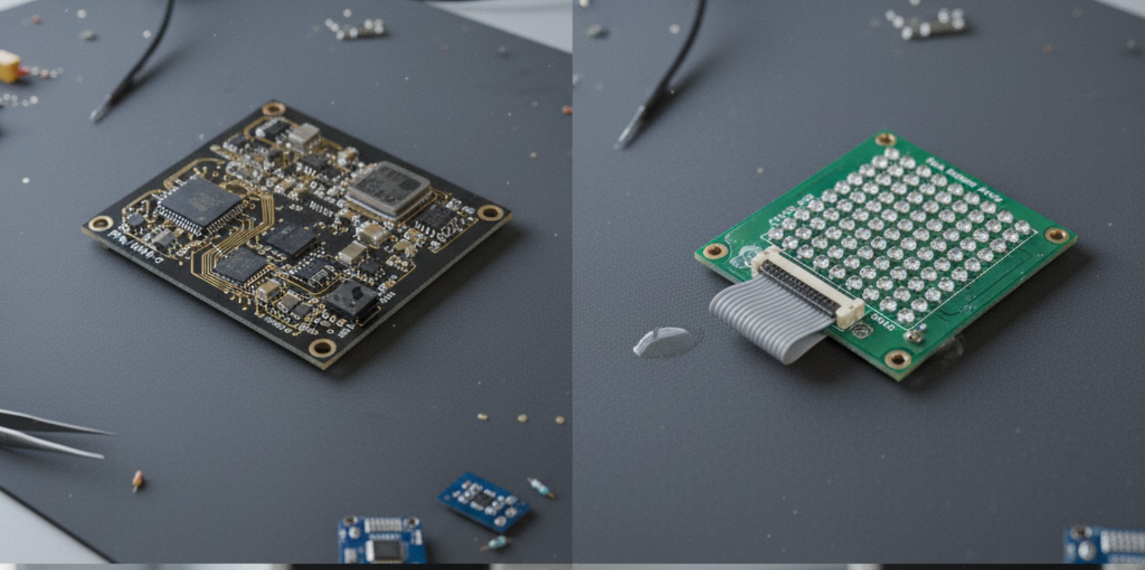 Gallery | Photon Flux Analyzer v2 — Reverse-Bias LED Sensor | Hackaday.io