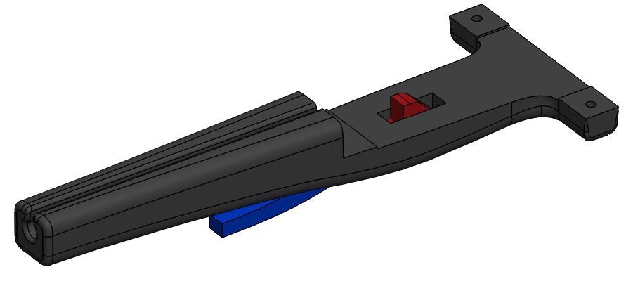 CAD for the trigger, Details