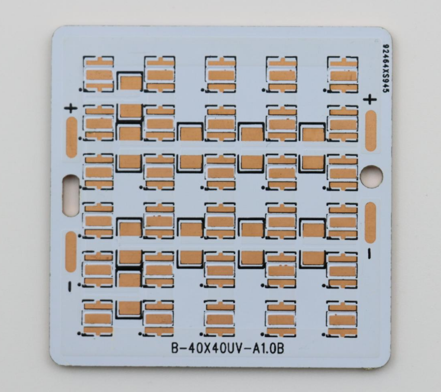 Close-up of a multilayer PCB showing traces, vias, and components, illustrating PCB design for manufacturing (DFM) best practices for high yield and low cost.